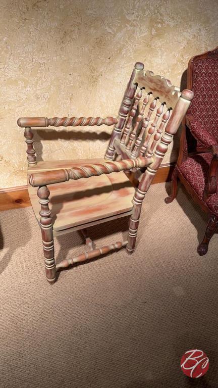 NEW Indonesia Hand Carved Custom Wood Chairs