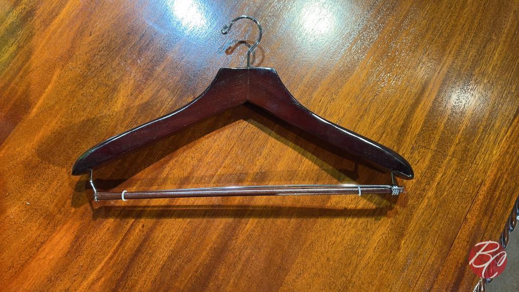 NEW Walnut Wood Clothes Hangers