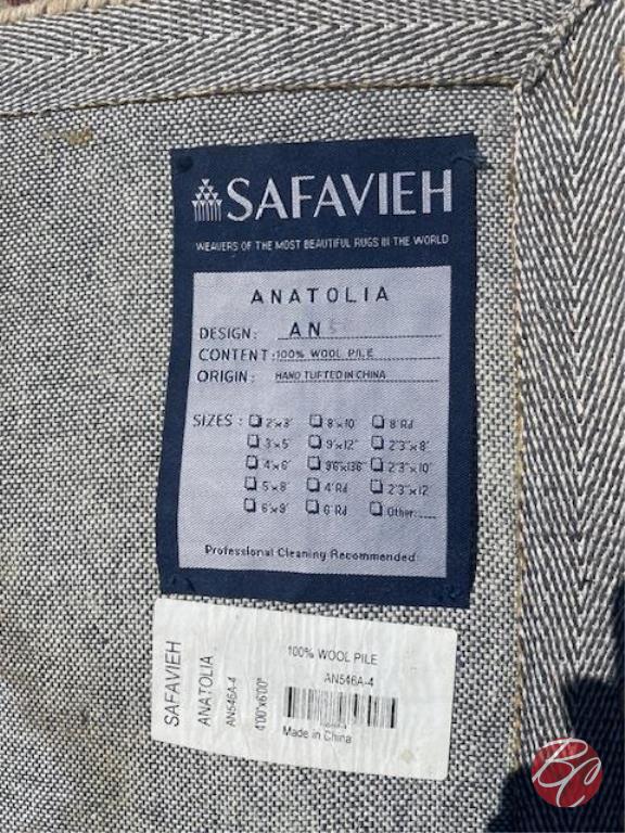 NEW Safavieh Anatolia Rug Approx: 4ft x 6ft