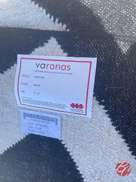 NEW Varanas MTVS19D Rug Approx: 5ft x 8ft