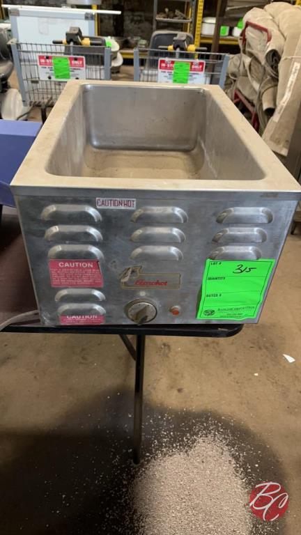 Stainless Counter-Top Electric Food Warmer