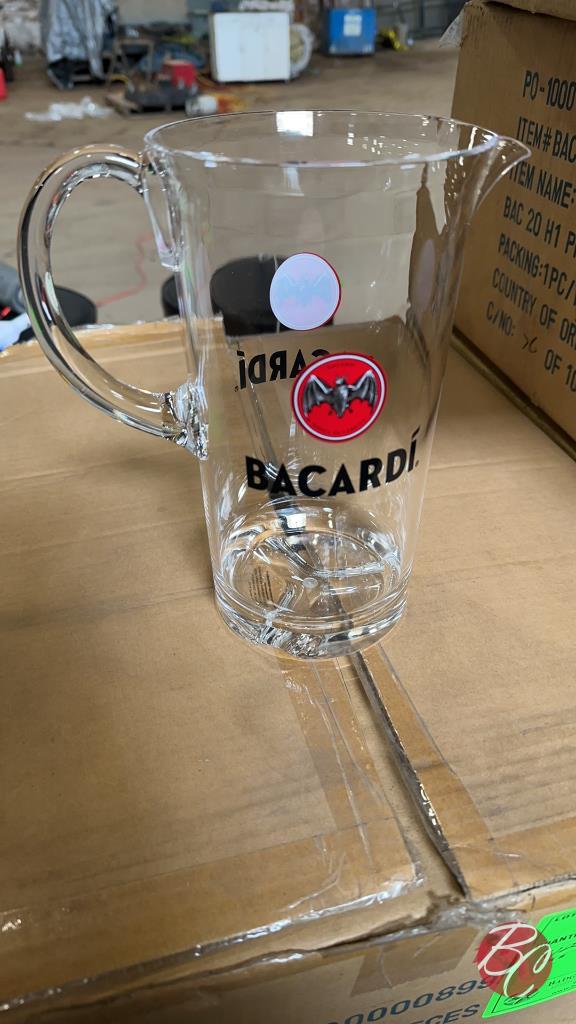 NEW Plastic Bacardi Pitchers