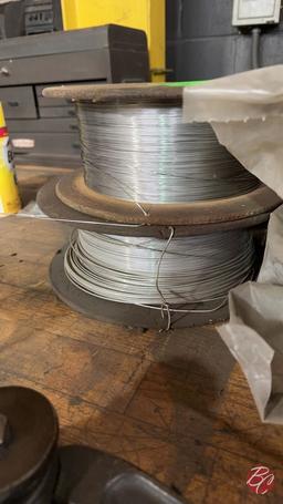 Assorted Lot Of Wire On Reels (Selling Per Reel)