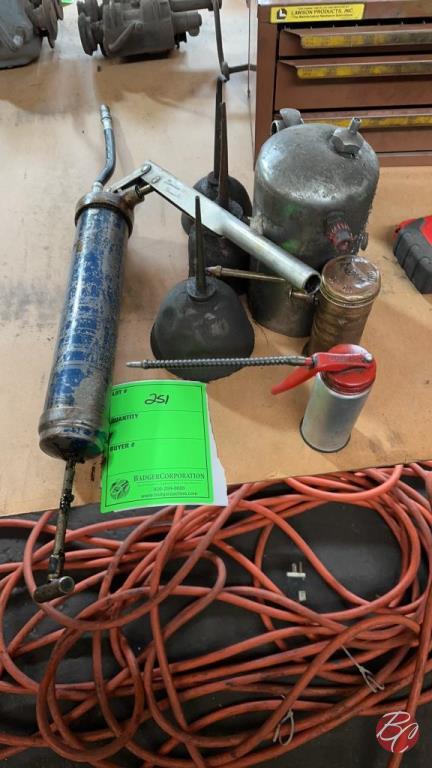 Grease Gun & Other Supplies (One Money)