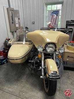 1979 Harley Davidson Electra Glide "Classic" w/ Sidecar- Designed By Willie G. Davidson