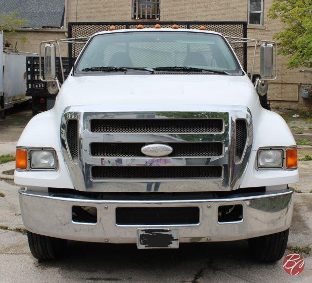 2006 FORD F-650 Flatbed truck Diesel