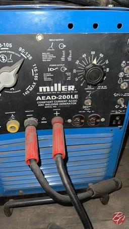 Miller AEAD-200LE ARC WELDING Generator