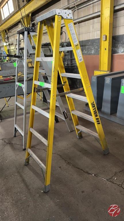 Keller 1076 Fiberglass Ladder Approx: 6ft