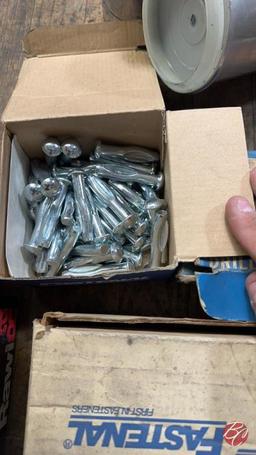 Assorted Lot Of Concrete Anchors (One Money)