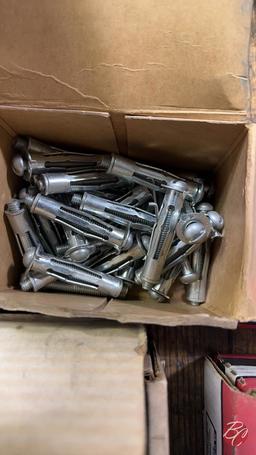 Assorted Lot Of Concrete Anchors (One Money)