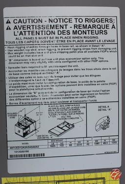 CARRIER Rooftop Heating/Air Conditioning Unit