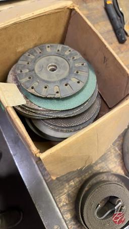 Assorted Lot Of Sanding Discs (One Money