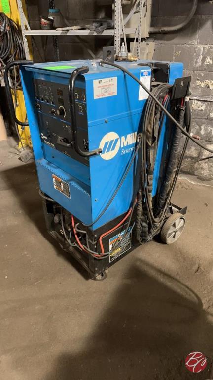 Miller Syncrowave 250 DX Welder W/ Casters