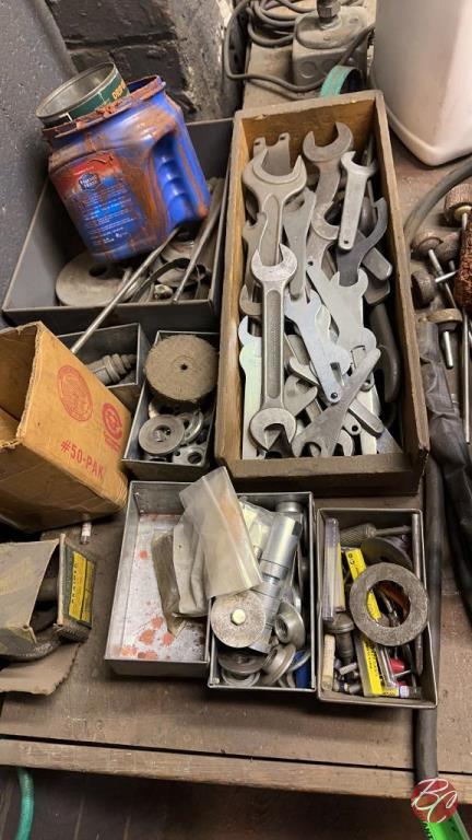 Assorted Lot Of Wrenches & Pats (See Pictures)