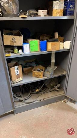 All Contents In Storage Cabinet (See Pictures)