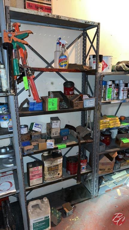 Metal Inventory Rack (No Contents See Lot 77)