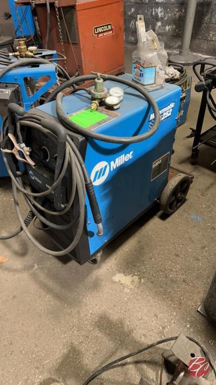 MillerMatic 252 MIG Welder W/ Casters