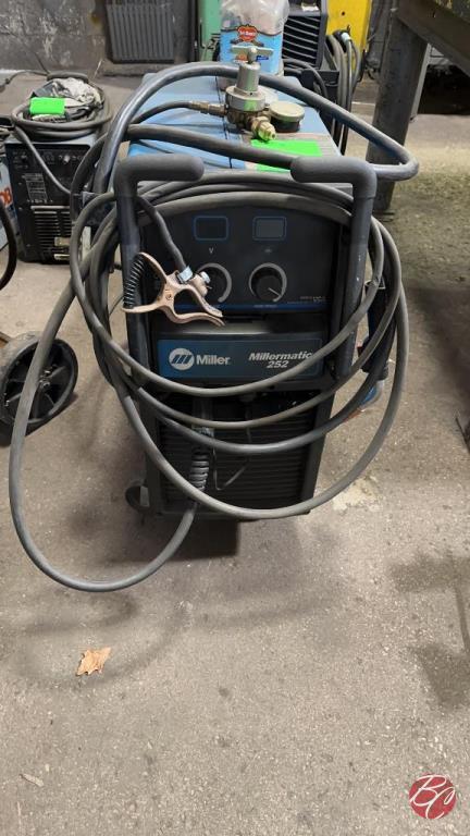 MillerMatic 252 MIG Welder W/ Casters