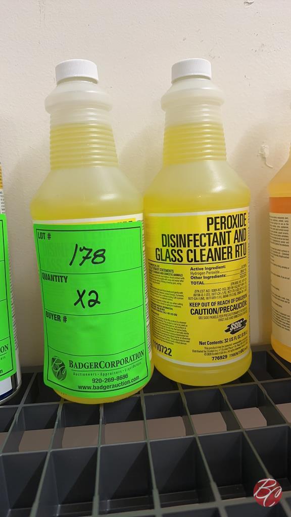 SSDC Peroxide Disinfectant Glass Cleaner