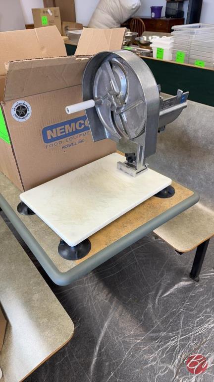 Nemco 55200AN-S Slicer W/ Poly Cutting Board