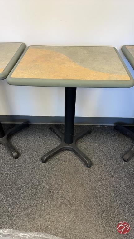 Plymold Rectangle Tables W/ Heavy Duty Bases