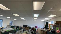 Ceiling Tiles, Grid, Light Fixtures & Vents Lot