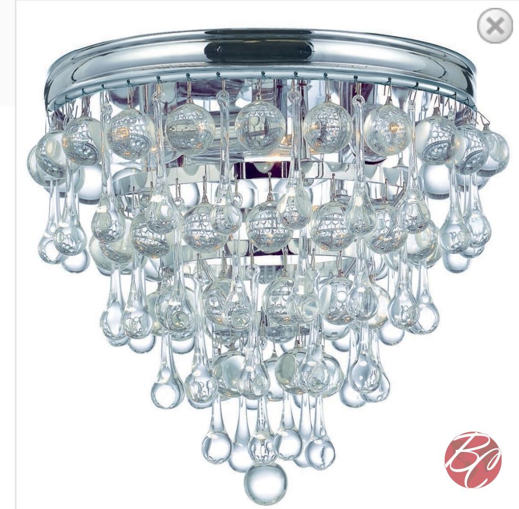 Cryst Rama Chandelier 135-CH