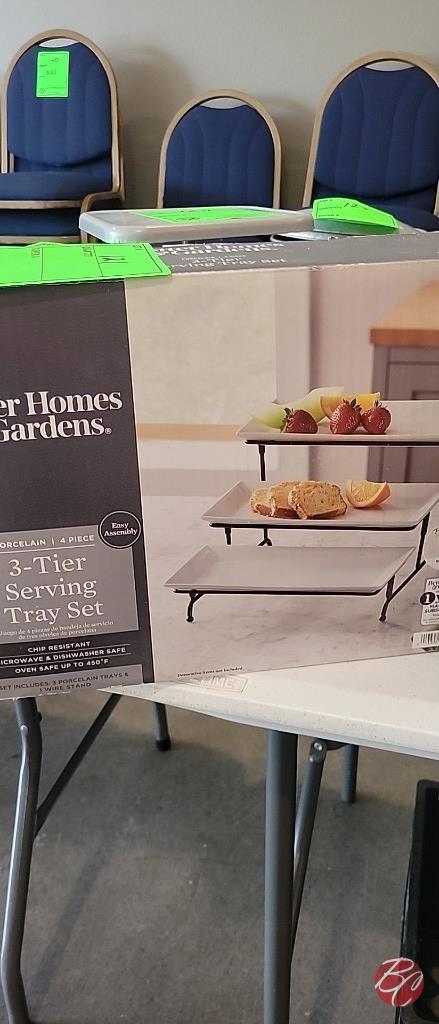 Better Homes & Gardens 3-Tier Serving Tray Set