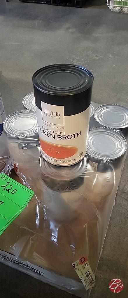 Chicken Broth Qt Cans
