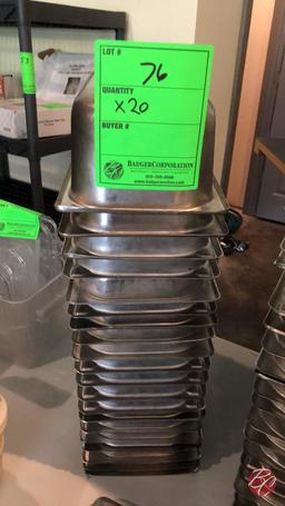 Stainless Steam Table Sizes