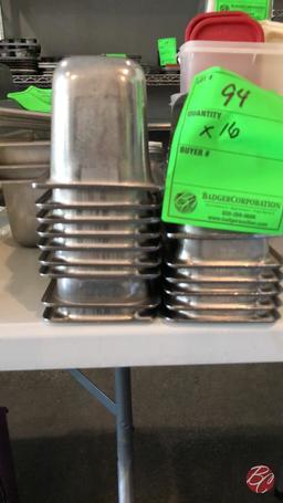 Stainless Inserts Various Sizes