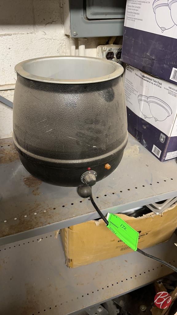 GlenRay Kettle Electric Soup Warmer