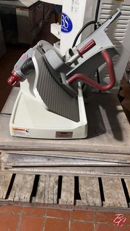 Berkel X13 Manual Meat Slicer Serial# 953011111988