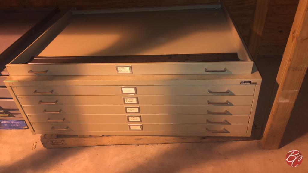 Safco Blueprint Filing Cabinet