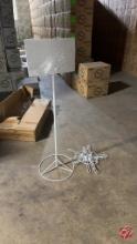 Metal White Coated Swinging Merchandiser Rack(NEW)
