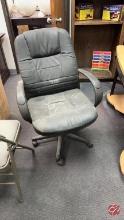Padded Office Chair W/ Casters
