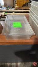 Cambro Full Size Containers 4" Deep W/ (1) Lid