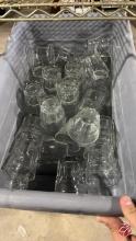 Assorted Lot Of Glassware (One Money)