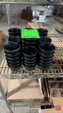Carlisle NS287 Black Dipping Cups (One Money)