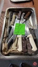 Assorted Lot Of Stainless Steel Carving Knives