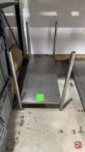 Stainless Steel Table Approx: 54"x25"x36"
