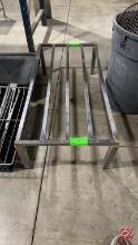 Stainless Steel Dunnage Rack 48"x23-1/2"x14"