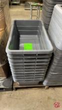 Central Poly Meat Lug Tubs W/ (11) Lids