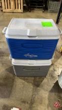 Rubbermaid Coolers W/ Dual Handles
