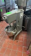 Univex 20Qt. Mixer W/Bowl, Hook, Paddle & Whip