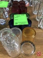 Misc. Colorful Glassware