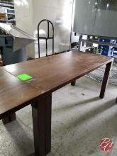 Wood Dining Table 5’ x 29.5” x 30”