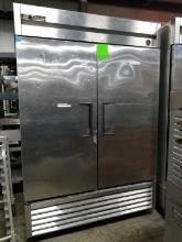 True T-49F 2-Door Stainless Freezer