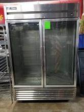 True T-49G-LD 2-Glass Door Cooler