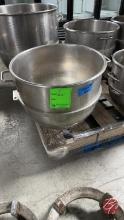 Hobart Stainless Steel Mixer Bowl 80qt